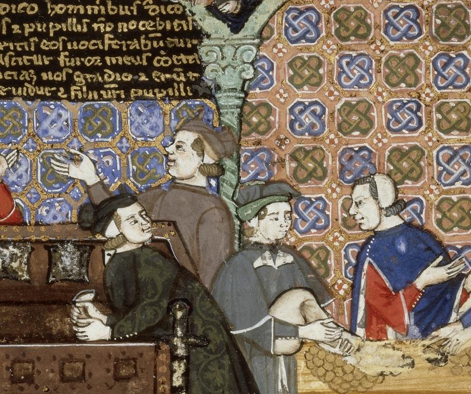 Várias pessoas fazem câmbios de moeda