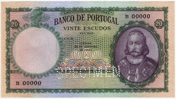 20 escudos