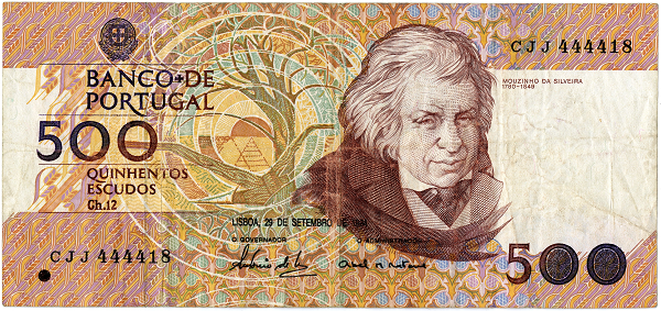 500 escudos