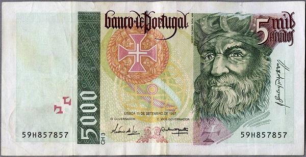 5000 escudos