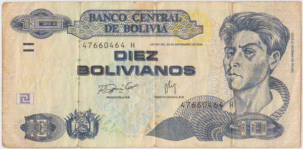 10 bolivianos