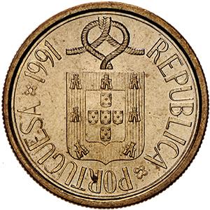 5 escudos