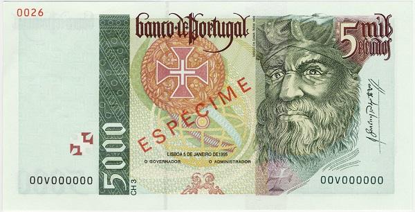 5000 escudos