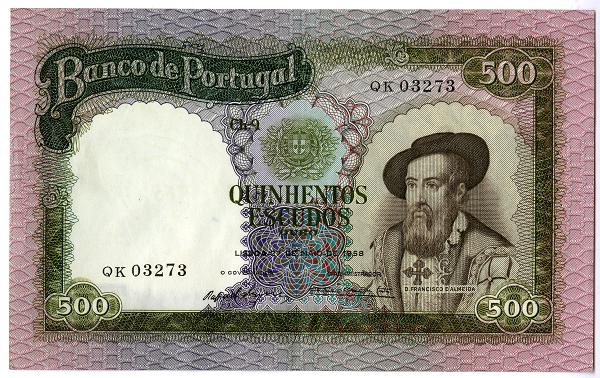 500 escudos