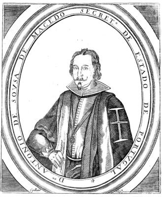 Doutor António de Sousa de Macedo, Secretário de Estado de Portugal