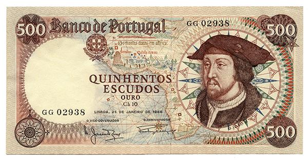 500 escudos