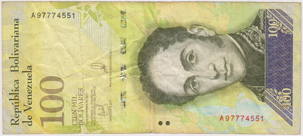 100 000 bolívares