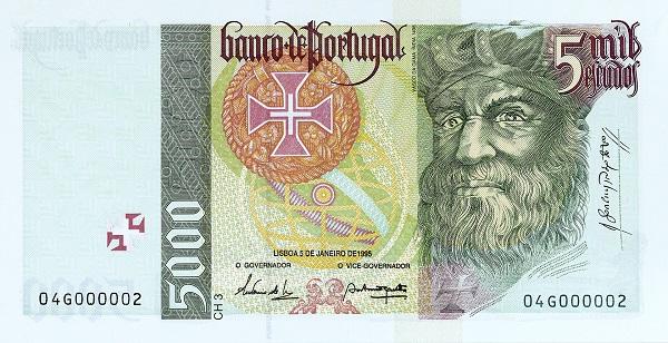 5000 escudos