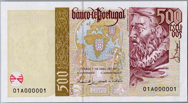500 escudos
