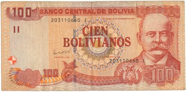 100 bolivianos