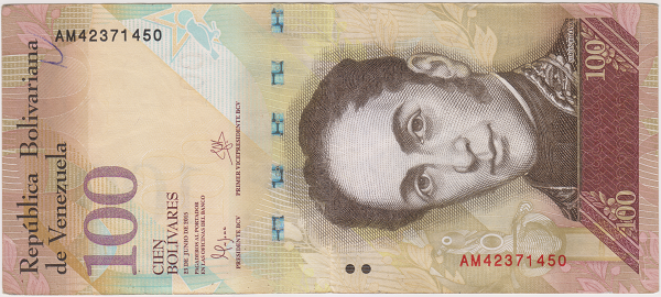100 bolívares