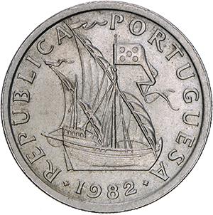 5 escudos