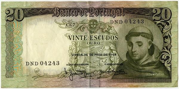 20 escudos