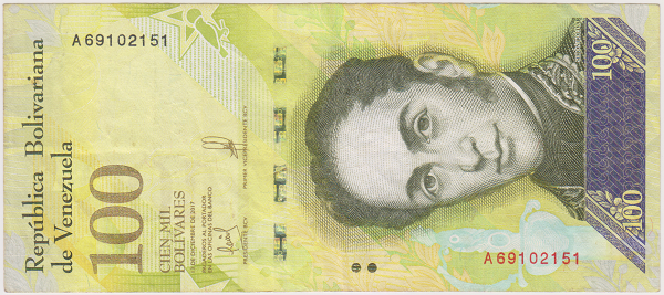 100 000 bolívares