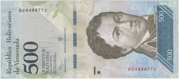 500 bolívares