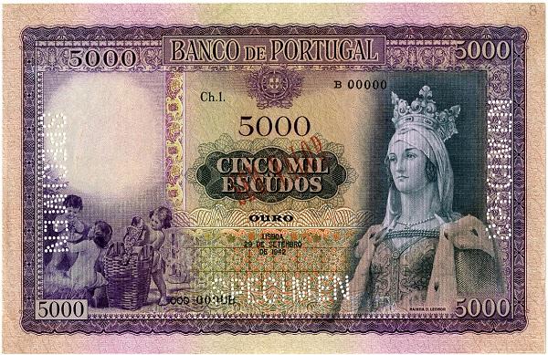 5000 escudos