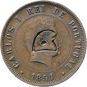 20 réis com grafito republicano