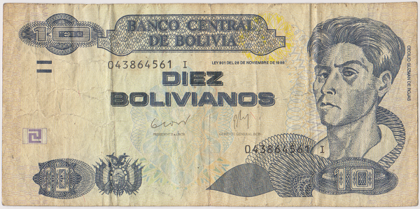 10 bolivianos