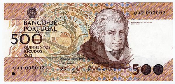 500 escudos
