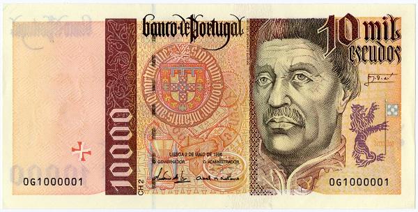 10 000 escudos  