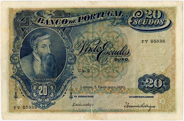 20 escudos