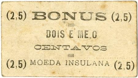 2,50 centavos insulanos