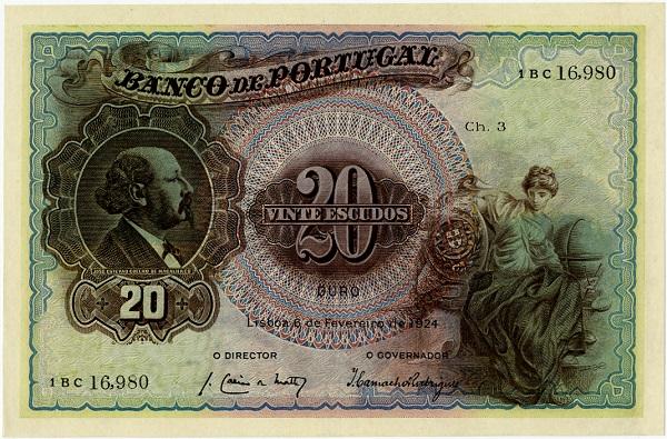 20 escudos