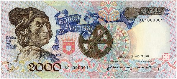 2000 escudos  