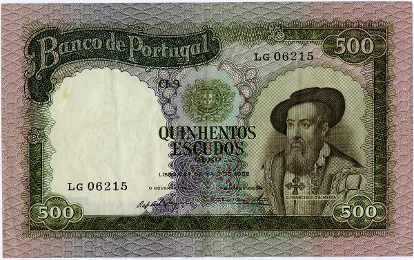 500 escudos  